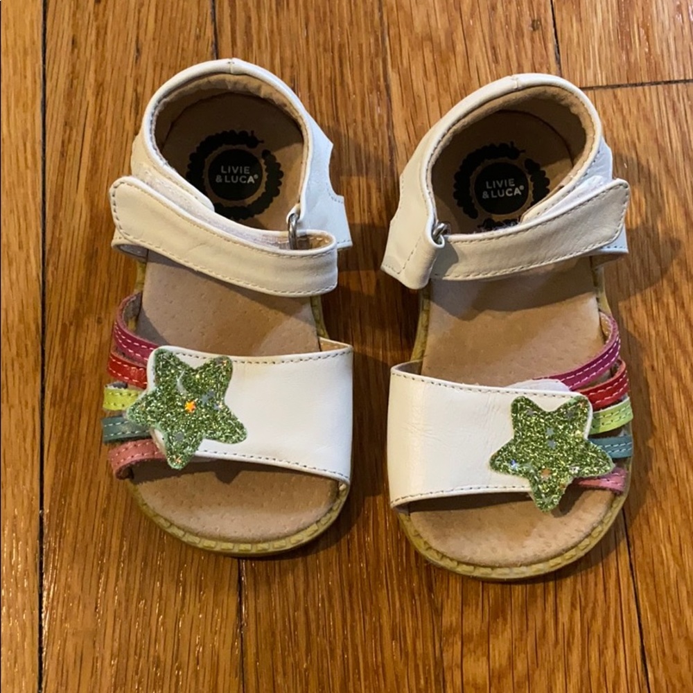 Shooting Star Rainbow Sandals